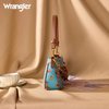 WRANGLER BAGUETTE TURQUOISE PRINT - LADIES PURSES  - WG524-8633TQ