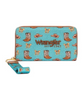 WRANGLER RODEO ICON TURQ PRINT WALLET - ACCESSORIES WALLET  - WG524-W006TQ