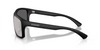 BURBERRY MATTE BLACK W GREY MIRROR SILV - SUNGLASS BURBERRY  - 448334646G