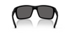 BURBERRY MATTE BLACK W GREY MIRROR SILV - SUNGLASS BURBERRY  - 448334646G