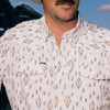 PONCHO  THE RATTLER CREAM RETRO - MENS SHIRT  - THE RATTLER