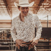PONCHO  THE RATTLER CREAM RETRO - MENS SHIRT  - THE RATTLER