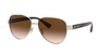 COACH GOLD W/ GOLD FLASH GRADIENT - SUNGLASS COACH  - 7111900513