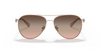 COACH C6178 SHINY ROSE GOLD W/ BROWN - SUNGLASS COACH  - 71289331U8