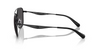 COACH CW404 SATIN BLACK W/ GREY SOLI - SUNGLASS COACH  - 7172939387