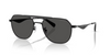COACH CAE80 SATIN BLACK / BLACK W/ G - SUNGLASS COACH  - 7178939387
