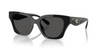 COACH CAD18 BLACK W/ GREY SOLID - SUNGLASS COACH  - 8418U500287