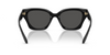 COACH CAD18 BLACK W/ GREY SOLID - SUNGLASS COACH  - 8418U500287
