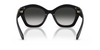 COACH CAD31 BLACK W/ GREY GRADIENT - SUNGLASS COACH  - 8421U50023C