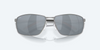 COSTA DEL MAR TURRET SILVER GREY SILVER 580P - SUNGLASS COSTA DEL MAR  - 6009-07