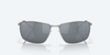 COSTA DEL MAR TURRET SILVER GREY SILVER 580P - SUNGLASS COSTA DEL MAR  - 6009-07