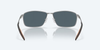 COSTA DEL MAR TURRET SILVER GREY SILVER 580P - SUNGLASS COSTA DEL MAR  - 6009-07