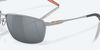 COSTA DEL MAR TURRET SILVER GREY SILVER 580P - SUNGLASS COSTA DEL MAR  - 6009-07