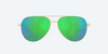 COSTA DEL MAR PELI BRUSHED GOLD W GREEN 580P - SUNGLASS COSTA DEL MAR  - 4002-02