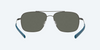COSTA DEL MAR CANAVERAL BRUSHED GRAY 580G - SUNGLASS COSTA DEL MAR  - 6002-14
