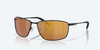 COSTA DEL MAR TURRET SATIN BLACK/GOLD 580P - SUNGLASS COSTA DEL MAR  - 6009-10