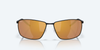COSTA DEL MAR TURRET SATIN BLACK/GOLD 580P - SUNGLASS COSTA DEL MAR  - 6009-10