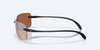 COSTA DEL MAR GULF SHORE BLACK COPPER SILV 5 - SUNGLASS COSTA DEL MAR  - 9074-06