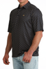 CINCH NAVY YELLOW PRINT - MENS POLO  - MTK1865045