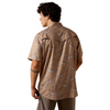 ARIAT VENTEK CARTOUCHE FITTED PRINT - MENS SHIRT  - 10073869