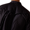 ARIAT VENTEK BLACK PRINT FITTED - MENS SHIRT  - 10073422
