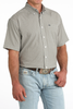 CINCH WHITE GEOMETRIC ARENAFLEX - MENS SHIRT  - MTW1704174