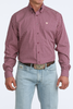 CINCH PURPLE GEOMETRIC PRINT - MENS SHIRT  - MTW1106110