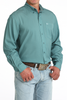 CINCH ARENAFLEX  TEAL GEO PRINT - MENS SHIRT  - MTW1724004
