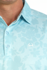 CINCH ARENAFLEX LIGHT BLUE - MENS POLO  - MTK1863054