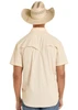 ROCK & ROLL TEK TAN STRIPES - MENS SHIRT  - BMN3S08707