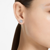 SWAROVSKI UNA ANGELIC SILVER STUD - ACCESSORIES JEWELRY EARRINGS - 5636269