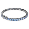 SWAROVSKI MATRIX TENNIS ROUND CUT BLUE - ACCESSORIES JEWELRY BRACELET - 574344