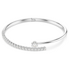 SWAROVSKI MATRIX BANGLE, ROUND SILVER - ACCESSORIES JEWELRY BRACELET - 575357
