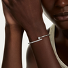 SWAROVSKI MATRIX BANGLE, ROUND SILVER - ACCESSORIES JEWELRY BRACELET - 575357