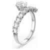 SWAROVSKI MATRIX OPEN WHITE SILVER - ACCESSORIES JEWELRY RING - 575356