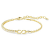 SWAROVSKI MATRIX S HAPE 18K GOLD FINISH - ACCESSORIES JEWELRY BRACELET - 5753925