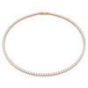 SWAROVSKI MATRIX TENNIS 18K ROSE GOLD - ACCESSORIES JEWELRY NECKLACE - 5764194