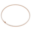 SWAROVSKI MATRIX TENNIS 18K ROSE GOLD - ACCESSORIES JEWELRY NECKLACE - 5764194