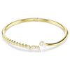 SWAROVSKI MESMERA BANGLE MIXED CUT GOLD - ACCESSORIES JEWELRY BRACELET - 575044