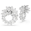 SWAROVSKI MESMERA HOOP MARQUISE SILVER - ACCESSORIES JEWELRY EARRINGS - 5748008