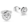 SWAROVSKI UNA ANGELIC ROUND CUT SILVER - ACCESSORIES JEWELRY CUFFLINKS - 5761046
