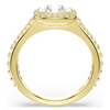 SWAROVSKI UNA ANGELIC CUSHION CUT GOLD - ACCESSORIES JEWELRY RING - 576263