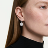SWAROVSKI SUBLIMA DROP ROUND CUT SILVER - ACCESSORIES JEWELRY EARRINGS - 5738193