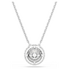 SWAROVSKI SUBLIMA PENDANT ROUND SILVER - ACCESSORIES JEWELRY NECKLACE - 5738246