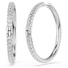 SWAROVSKI DEXTERA HOOP SILVER - ACCESSORIES JEWELRY EARRINGS - 5754156