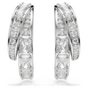 SWAROVSKI VIENNA HOOP MIXED CUT SILVER - ACCESSORIES JEWELRY EARRINGS - 5749069