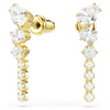 SWAROVSKI MESMERA WHITE/GOLD DROP - ACCESSORIES JEWELRY EARRINGS - 5762696