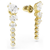 SWAROVSKI MESMERA WHITE/GOLD DROP - ACCESSORIES JEWELRY EARRINGS - 5762696