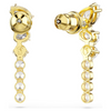 SWAROVSKI MESMERA WHITE/GOLD DROP - ACCESSORIES JEWELRY EARRINGS - 5762696