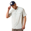 ARIAT VENTEK AQUA HEATHER CLASSIC - MENS SHIRT  - 10073498